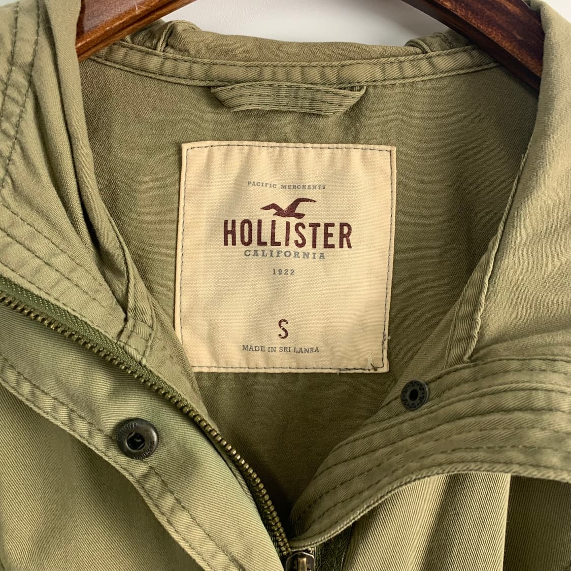 홀리스터 포켓 카키 필드자켓 야상 상품이미지5