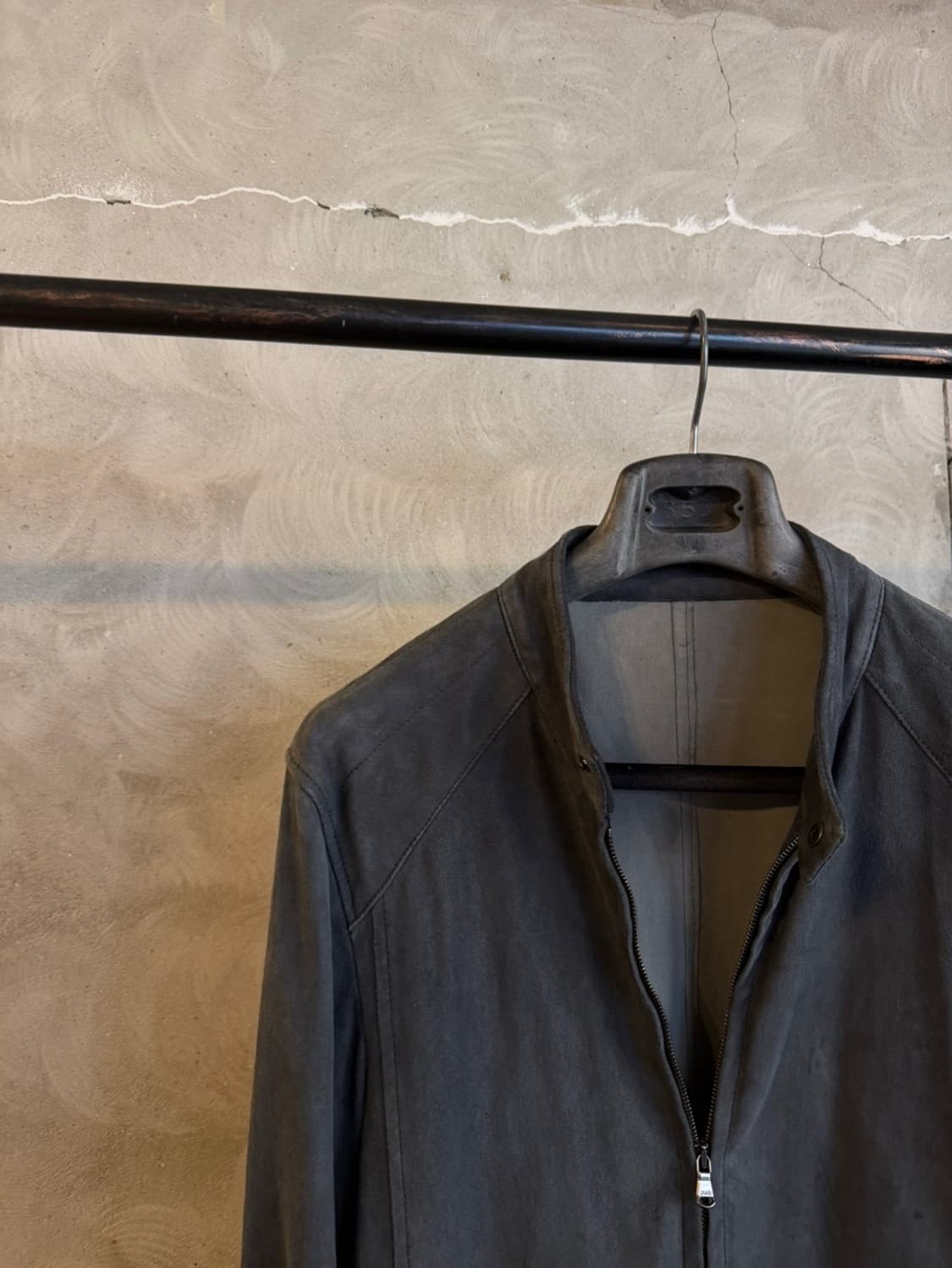 DROMe 스웨이드 싱글 라이더 자켓 100~105 상품이미지4