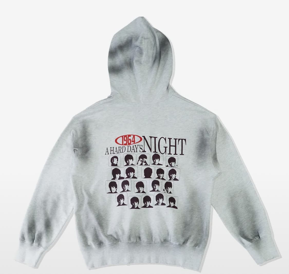 메인부스 비틀즈 1964 후드집업 클라우드 그레이 상품이미지3