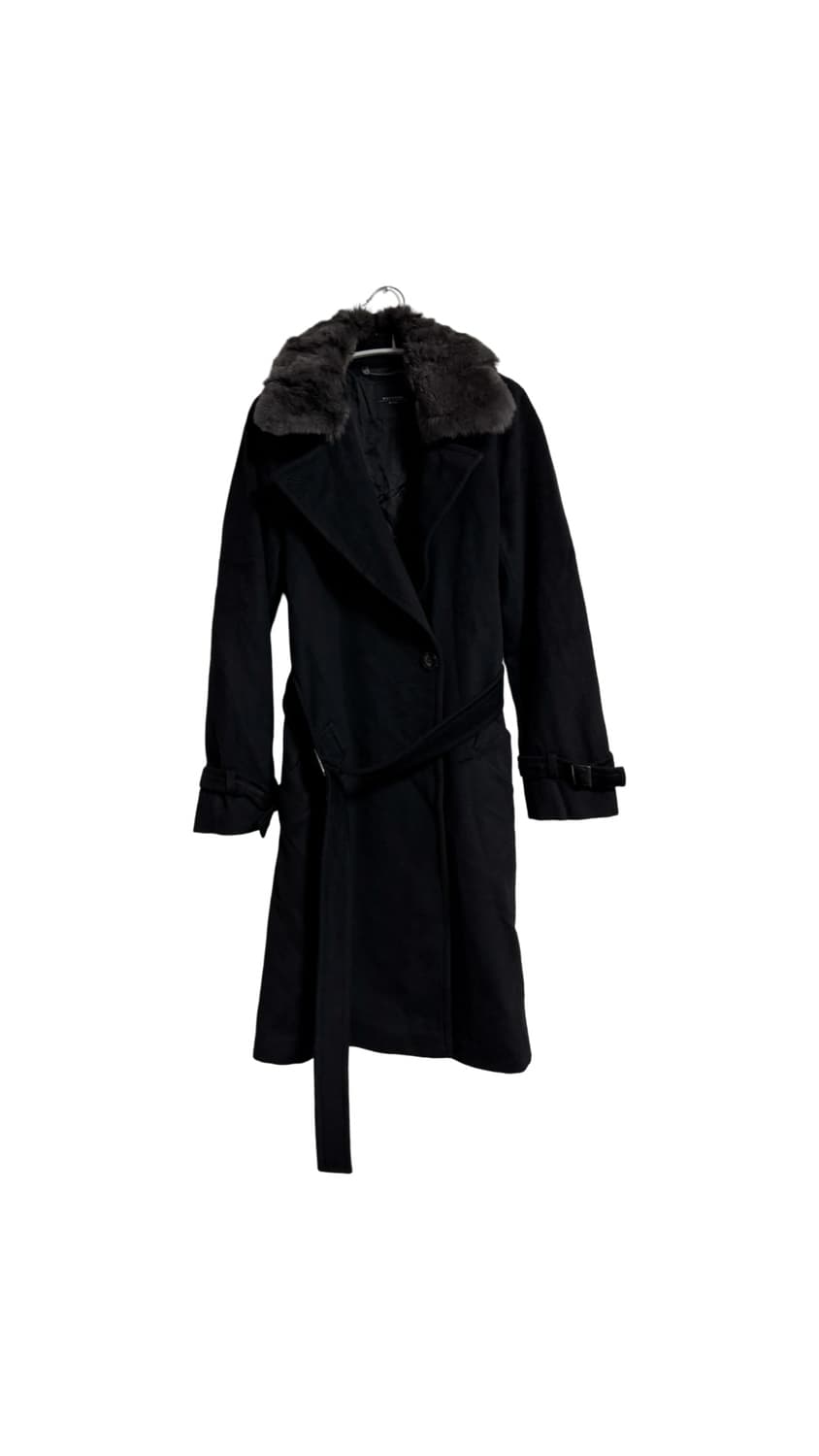 막스마라 퍼 카라 울 코트 상품이미지1