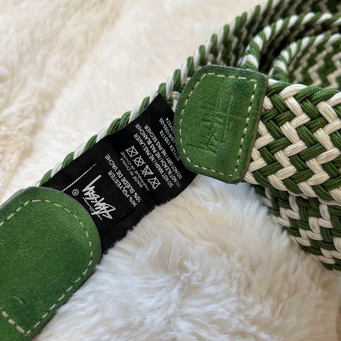 10s 스투시 브레이디드 엘라스틱 벨트 상품이미지5