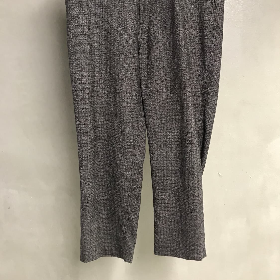 준야와타나베 잔체크 슬랙스 S 상품이미지3