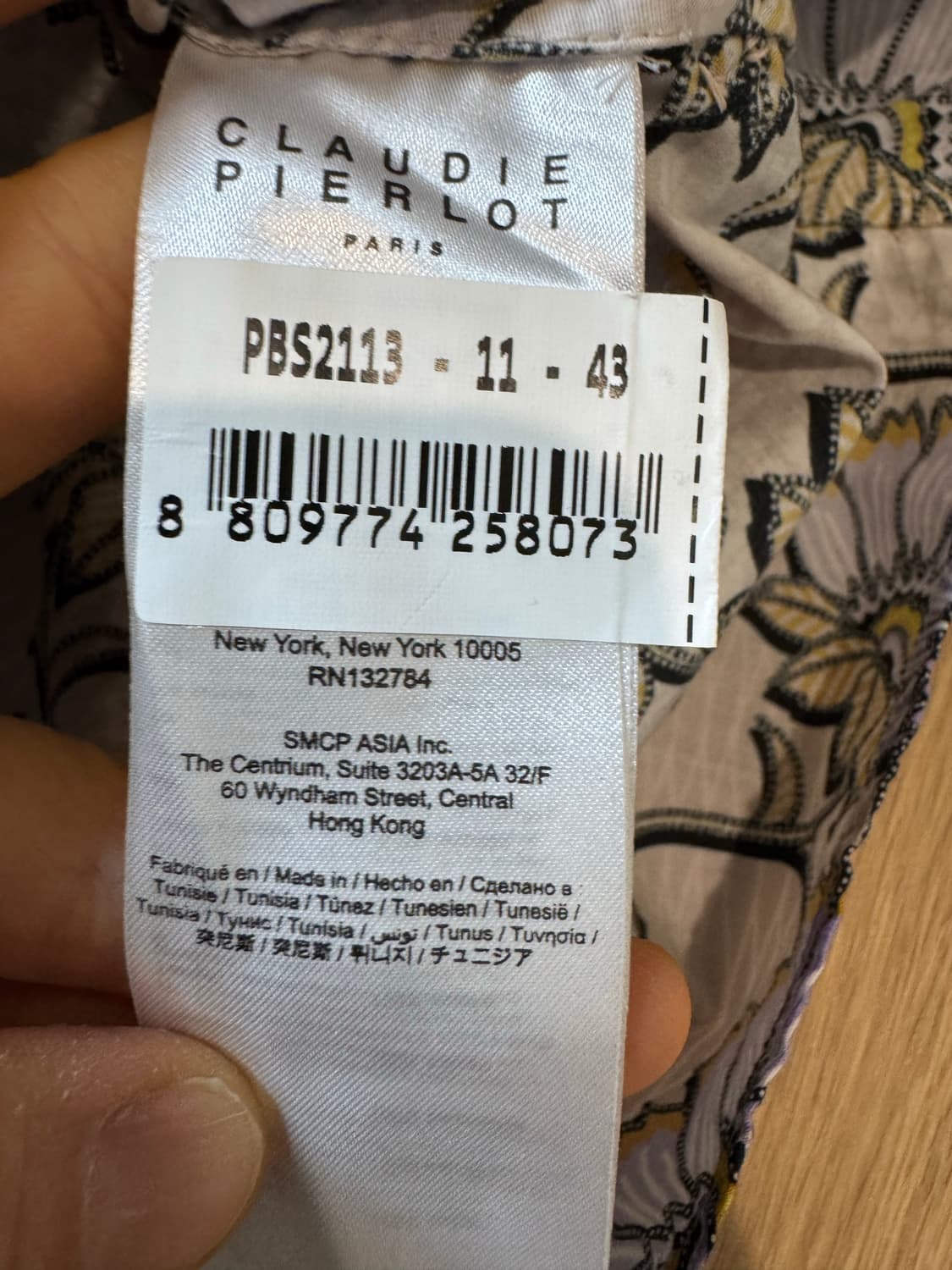 claudie pierlot 끌로디피에로 랩 블라우스 상품이미지4