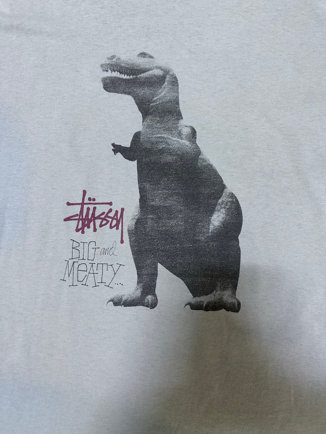 빈티지 스투시 빅 미티 반팔티 MADE IN USA 90s 상품이미지5