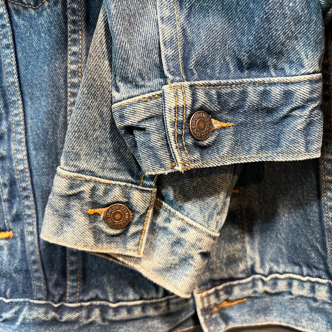[40] LEVI's 리바이스 USA 빈티지 80's 데님 트러커 자켓 상품이미지4