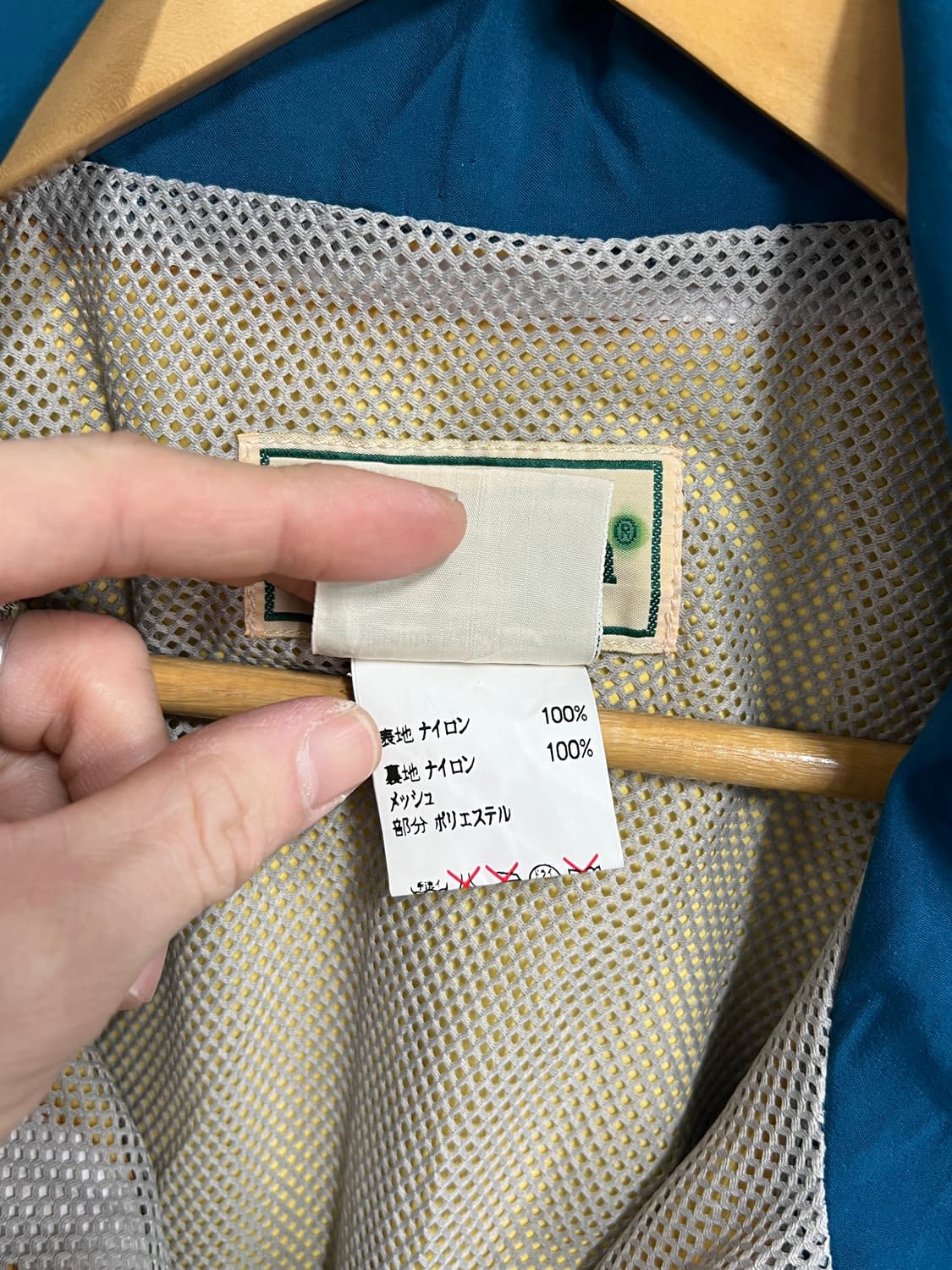 90s LL Bean 엘엘빈 고어텍스 카키 바람막이 상품이미지7