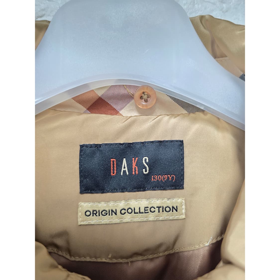 택포// 닥스 키즈 다운 패딩 130 상품이미지2