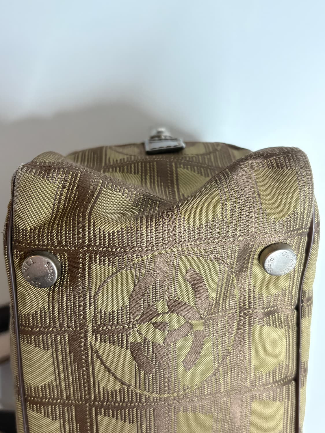 00's 샤넬 뉴 트래블 라인 볼링백 상품이미지5