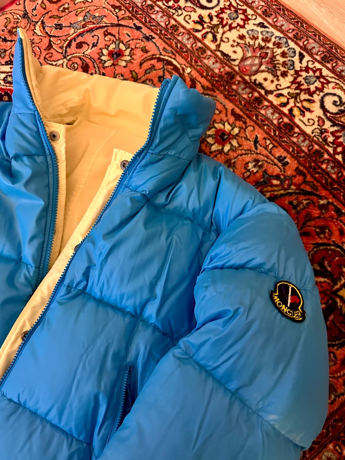 M) 몽클레르/ 아식스 리버시블 덕다운 패딩 상품이미지1
