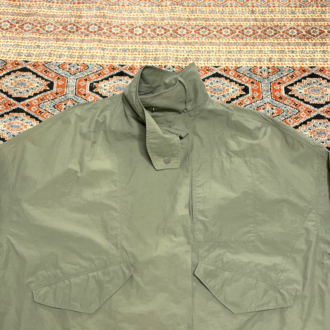 시스템 카키 오버핏 야상 자켓 여성FREE 상품이미지2