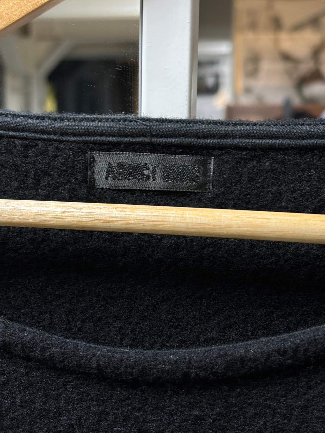 Addict noir 울 지퍼 케이프 상품이미지6