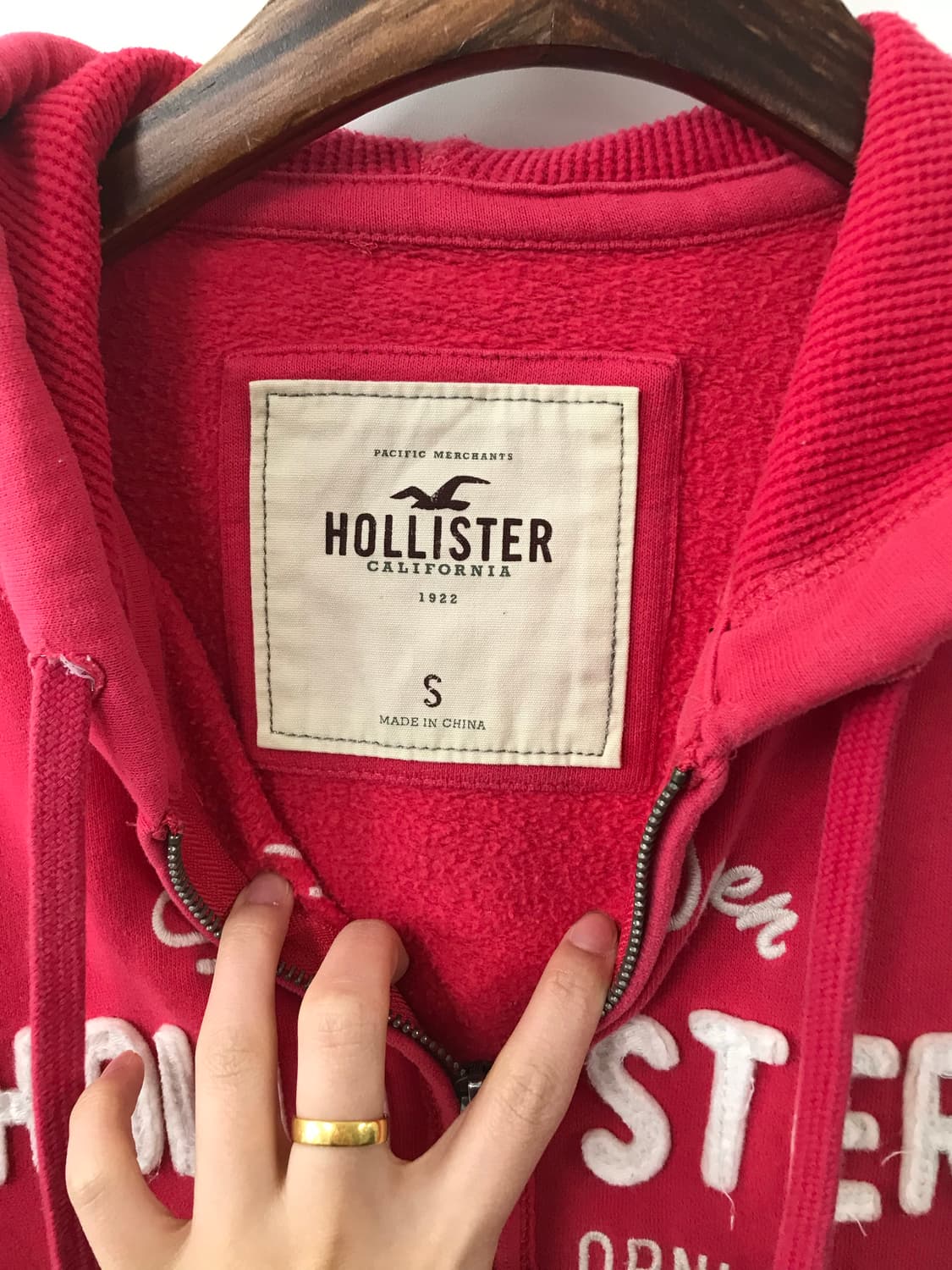 홀리스터 y2k 와투케 찐핑 후드집업 상품이미지6