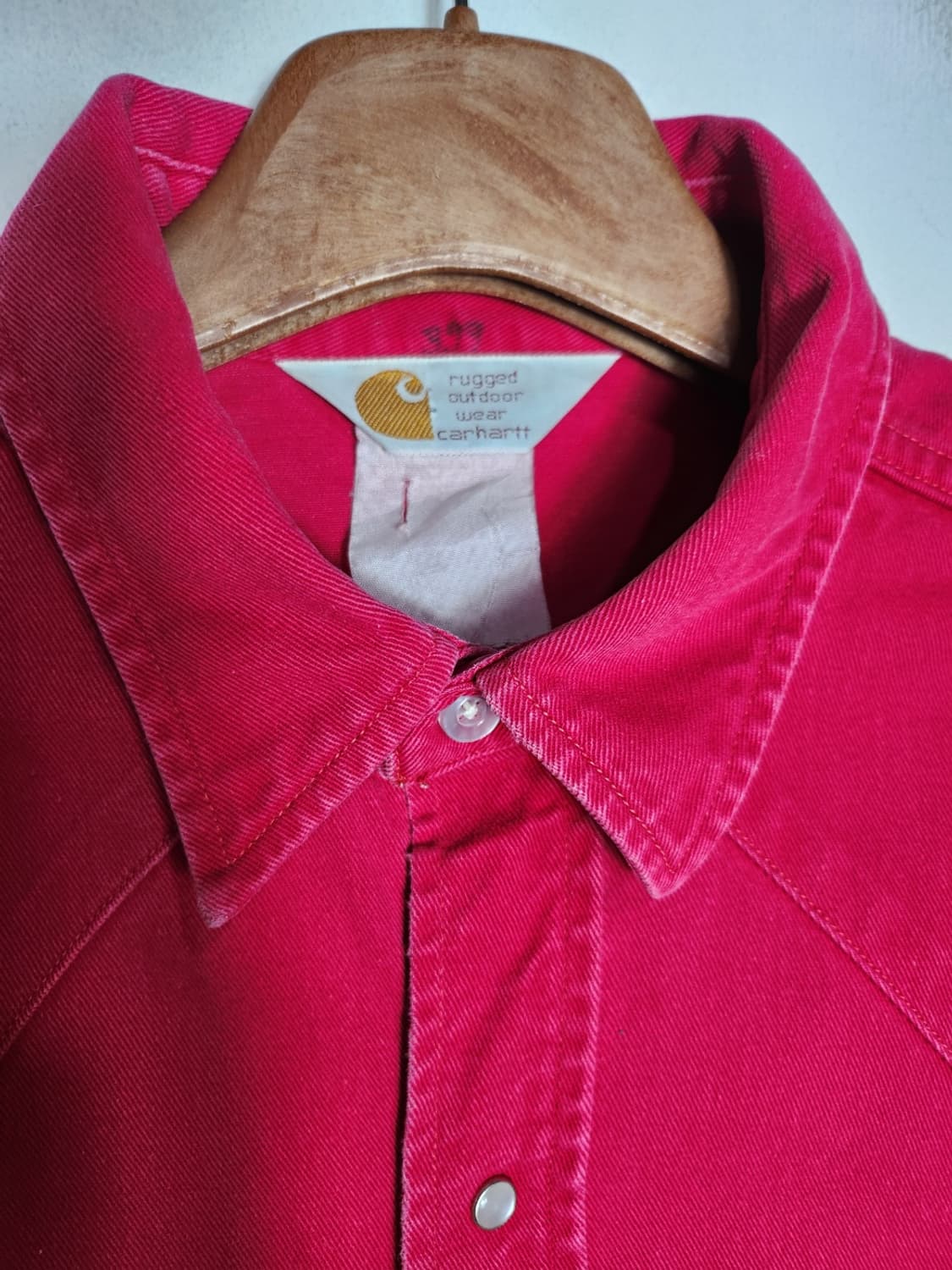 칼하트 데님 웨스턴 셔츠 상품이미지2