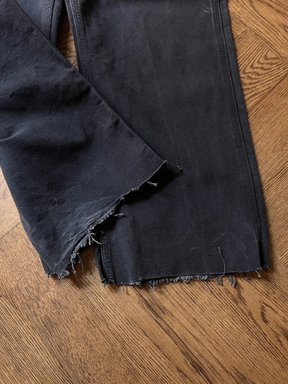 [36]칼하트 USA 미드나잇 네이비 컷오프 워크 팬츠 상품이미지5