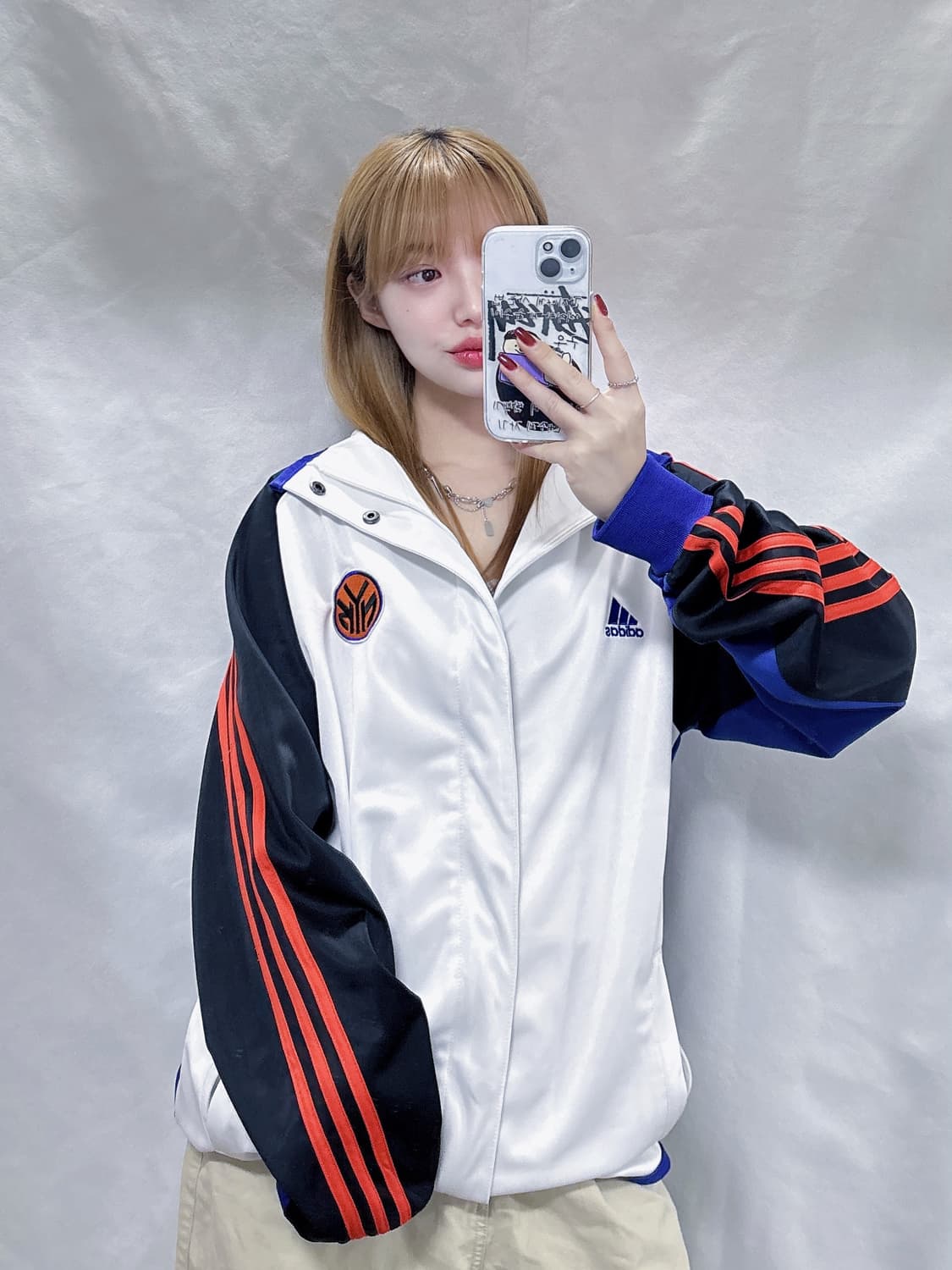 아디다스 뉴욕닉스 빅로고 트랙탑  상품이미지2