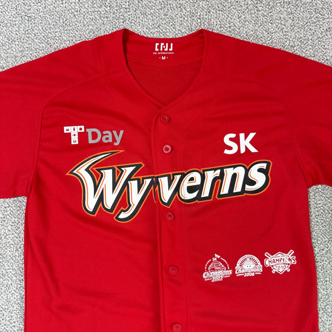 SK 와이번스 친필 싸인 유니폼 M 상품이미지4