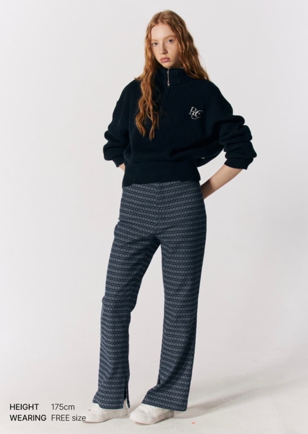 로씨로씨 RCC Knit Half Zipup-navy 상품이미지2