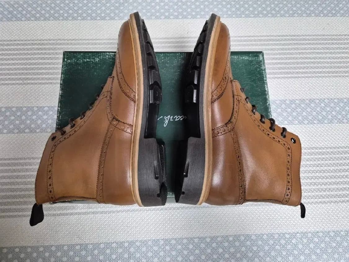 (새상품) 장까를로 모렐리 윙팁 부츠 270사이즈 상품이미지4