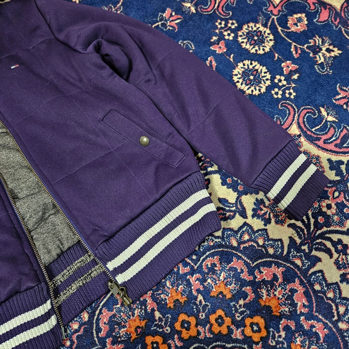 타미걸(Tommy girl) 00's Y2k 리버시블 후드퍼 자켓 S 상품이미지6