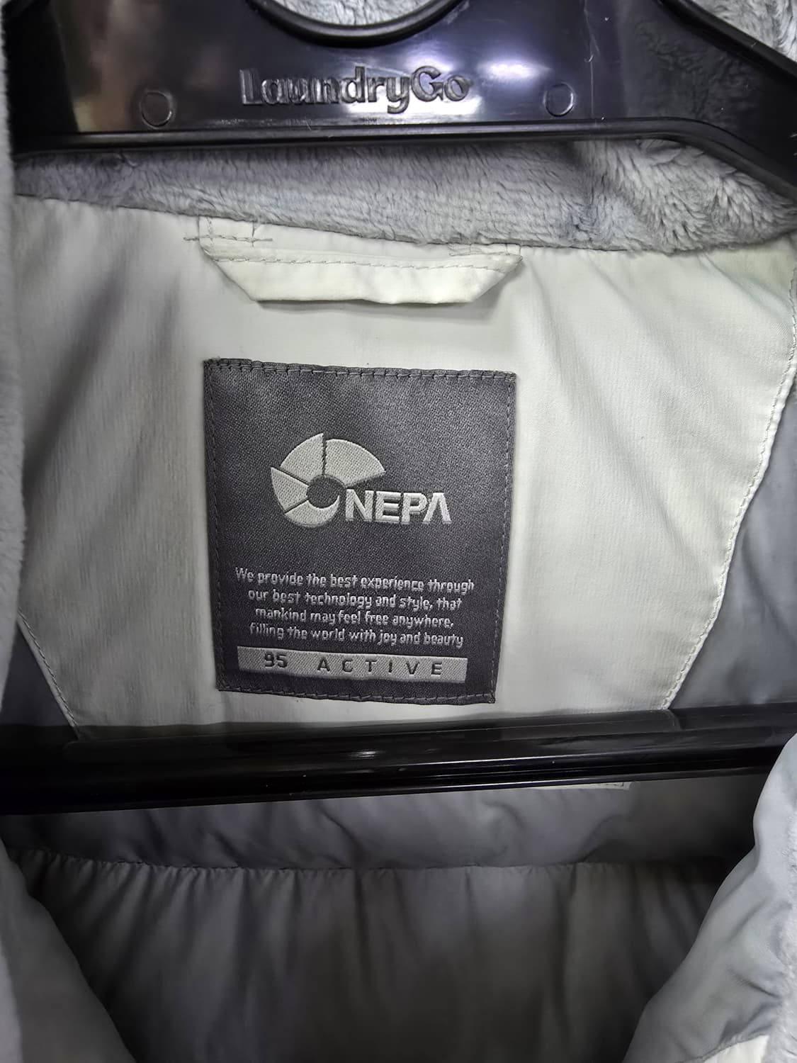 네파 아이보리 롱패딩 여성 (1324) 상품이미지3