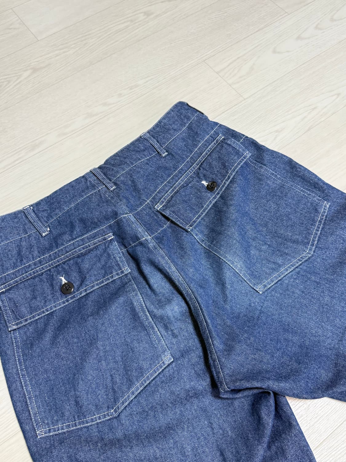 [S] 엔지니어드 가먼츠 8oz 데님 퍼티그 팬츠 상품이미지10