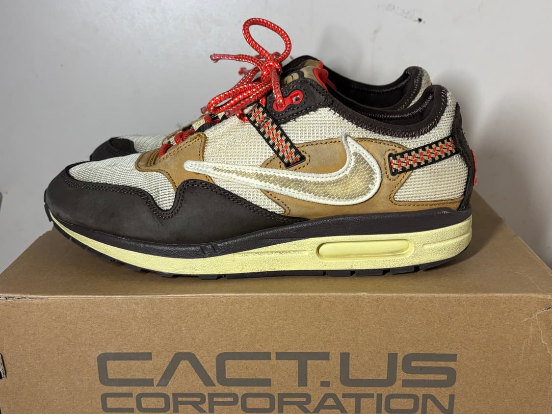 나이키 x 트래비스 스캇 에어맥스1 캑터스 브라운 상품이미지2
