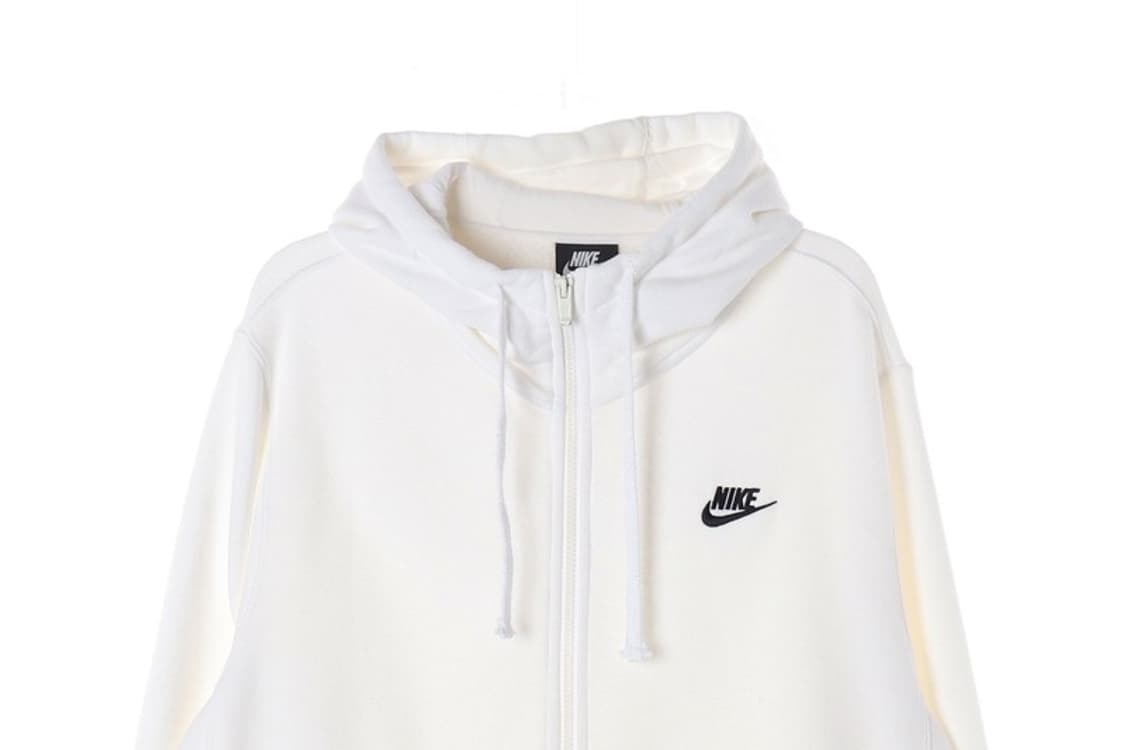나이키 스우시 자수 화이트 후드집업 M 상품이미지3
