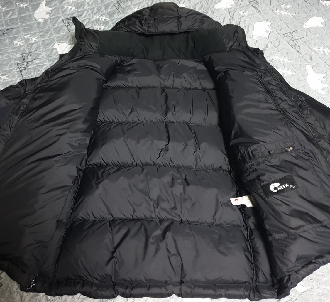 네파 EVOLUTION 필800 구스다운 패딩 블랙 (95) 상품이미지5