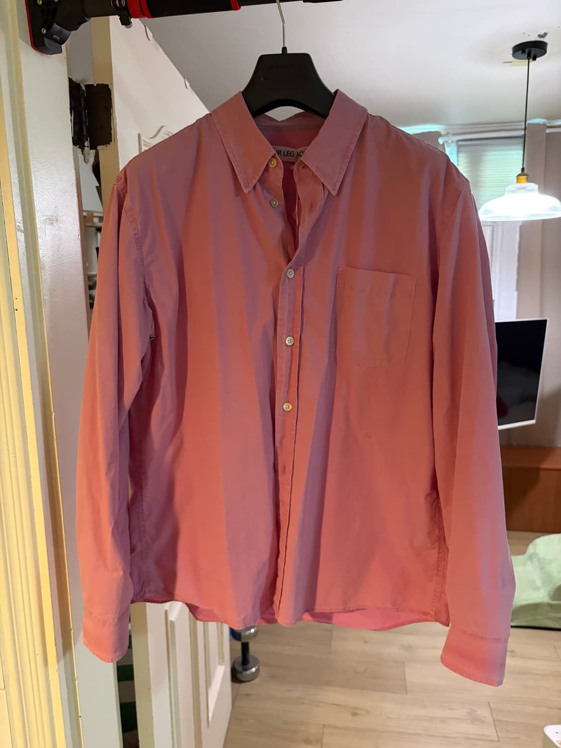 (50) 아워레가시 핑크 포플린 셔츠  상품이미지4