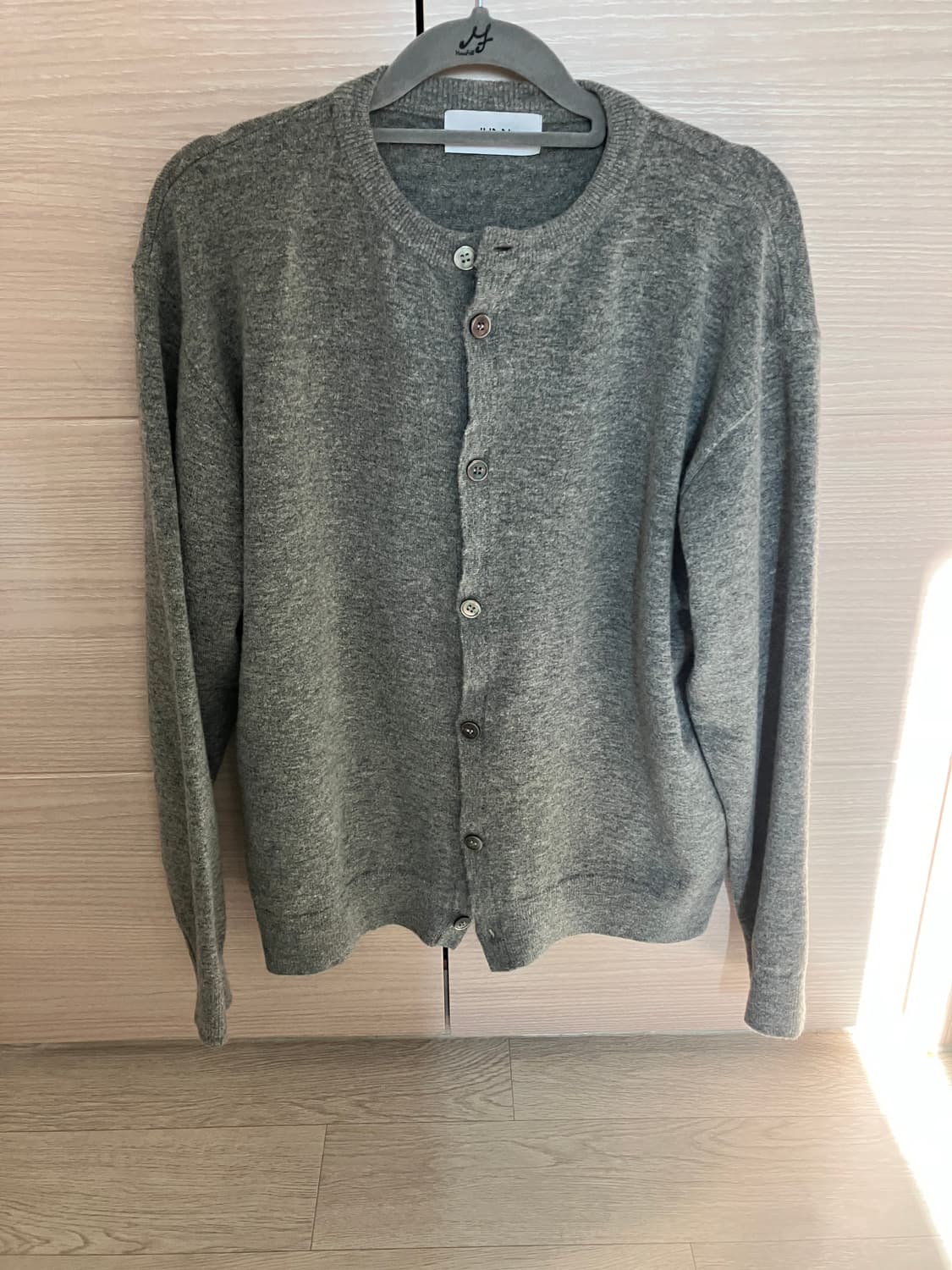 주앙옴므 라운드 가디건 그레이 상품이미지2