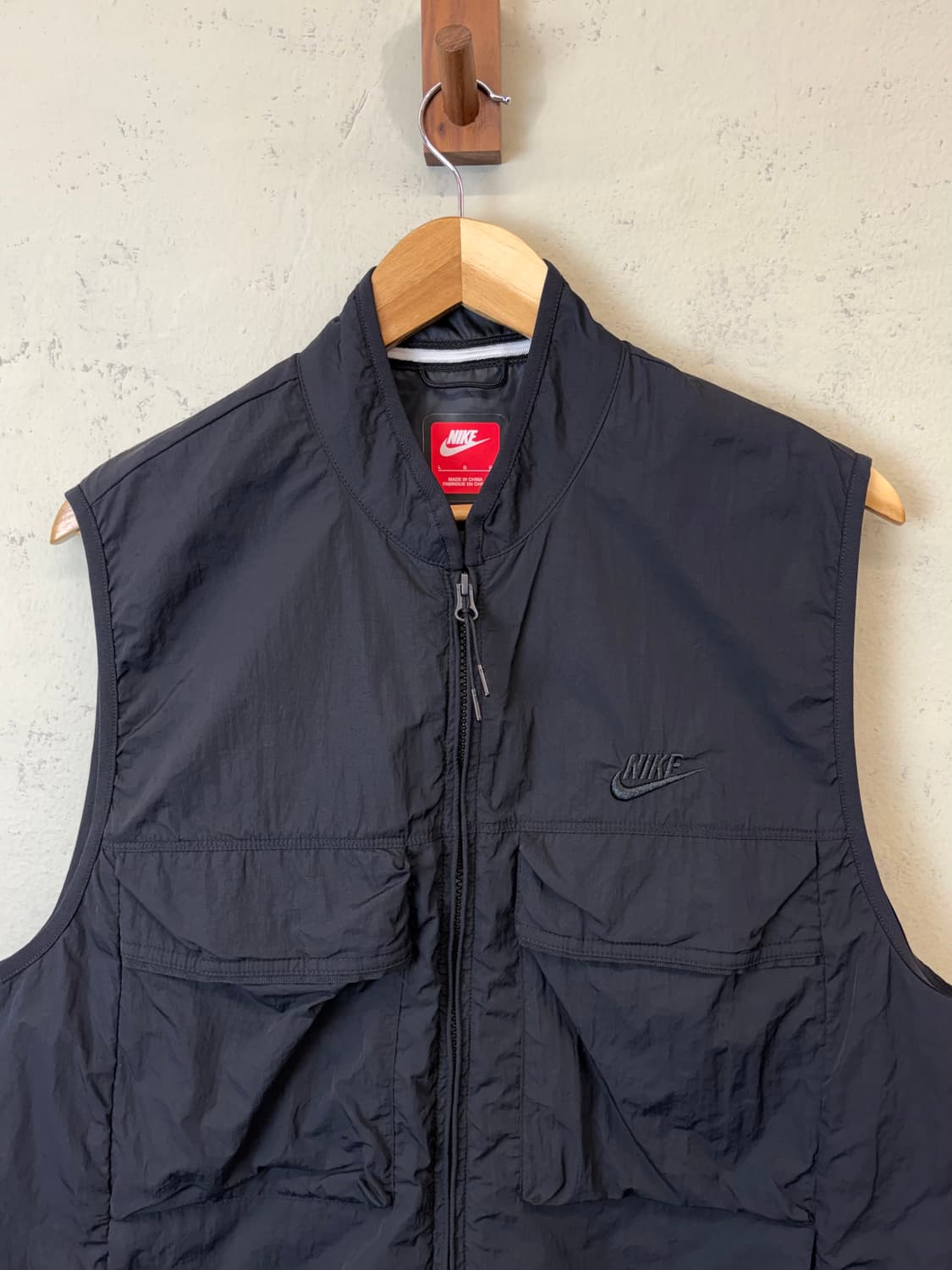 나이키 테크 유틸리티 우븐 베스트 블랙 상품이미지3