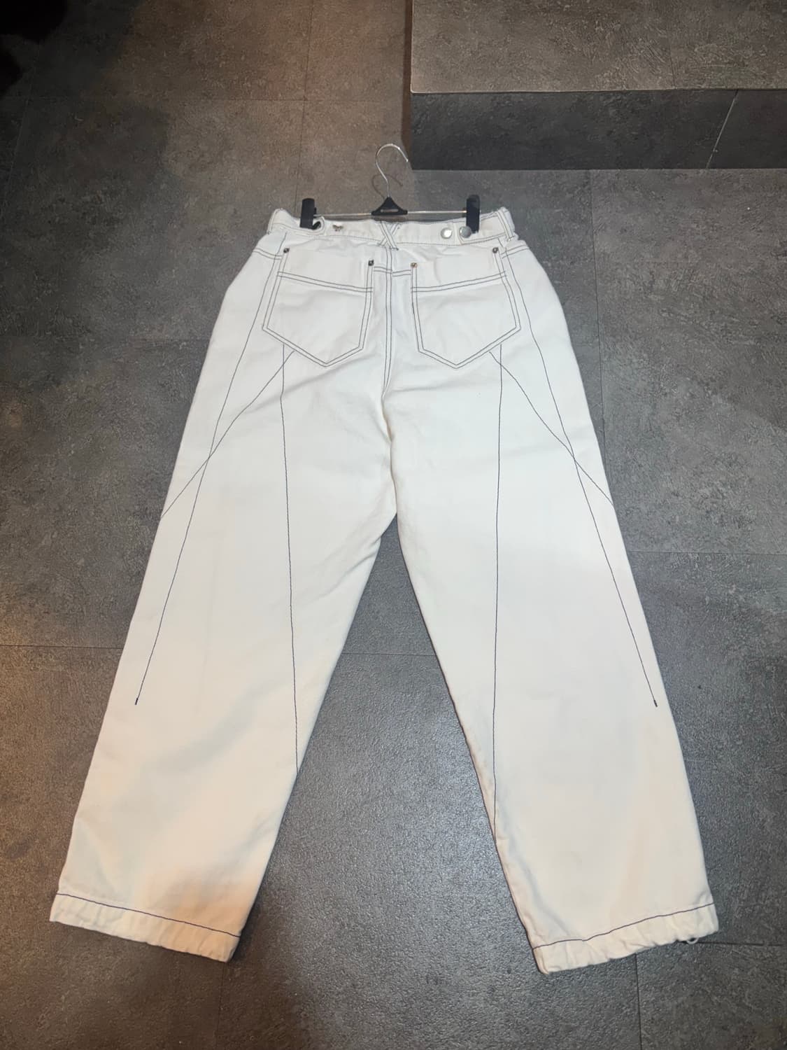 트래블 화이트 팬츠 바지 S사이즈 상품이미지3