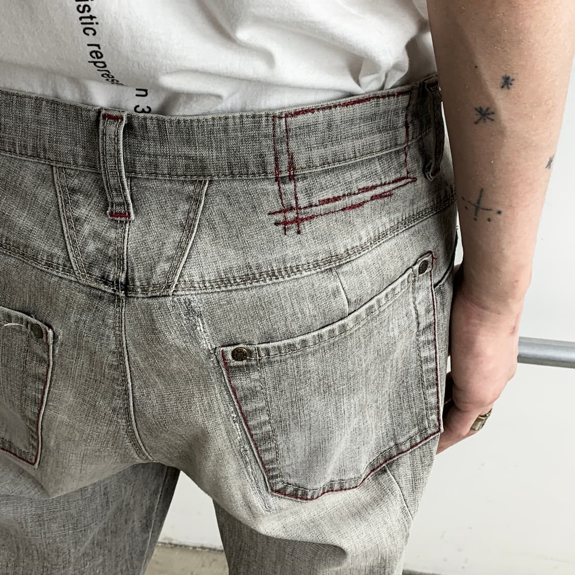 마리떼 프랑소와 저버 3D 플레어핏 데님 팬츠 상품이미지4