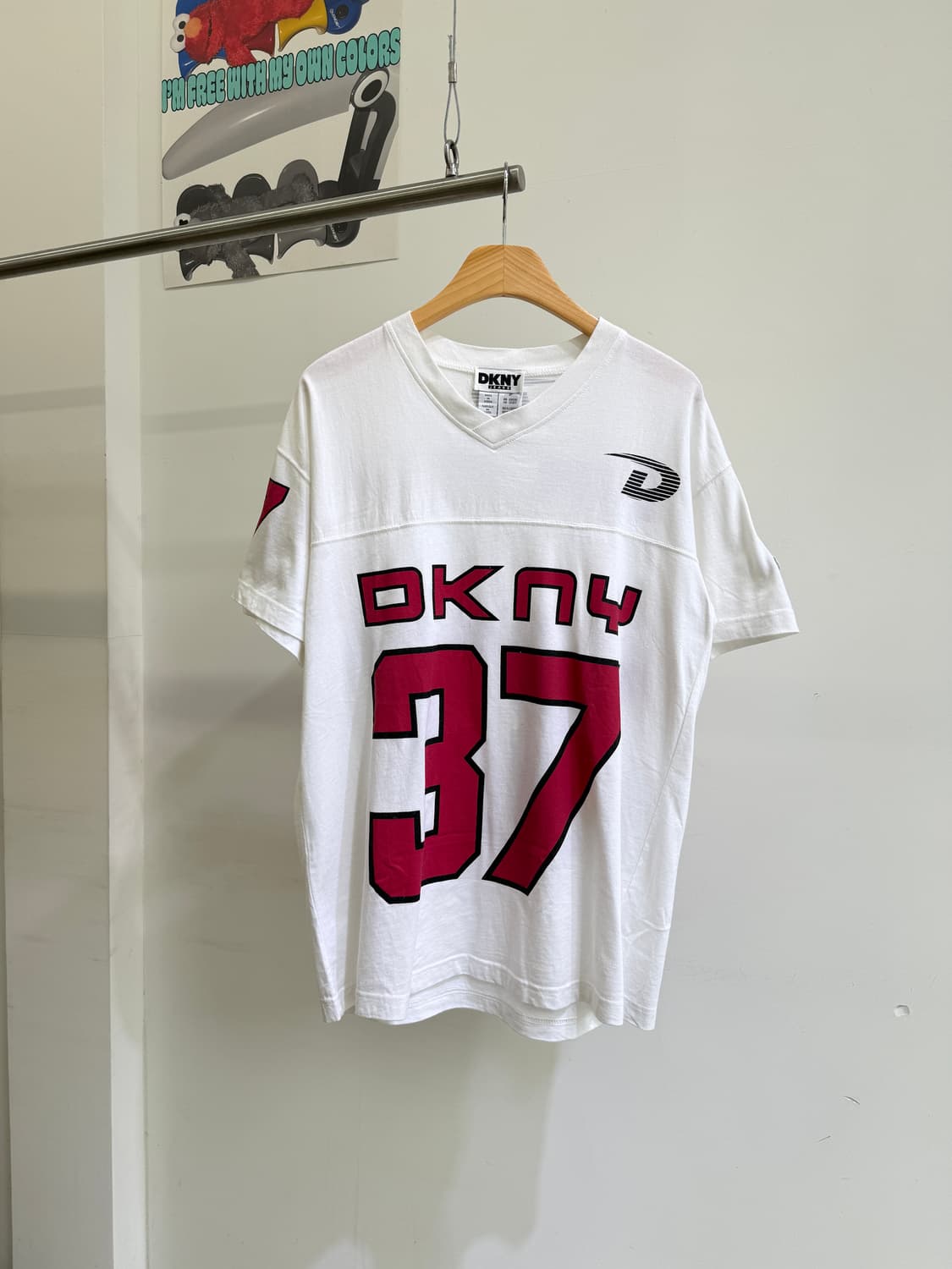 빈티지 DKNY 프린팅 티셔츠  상품이미지1