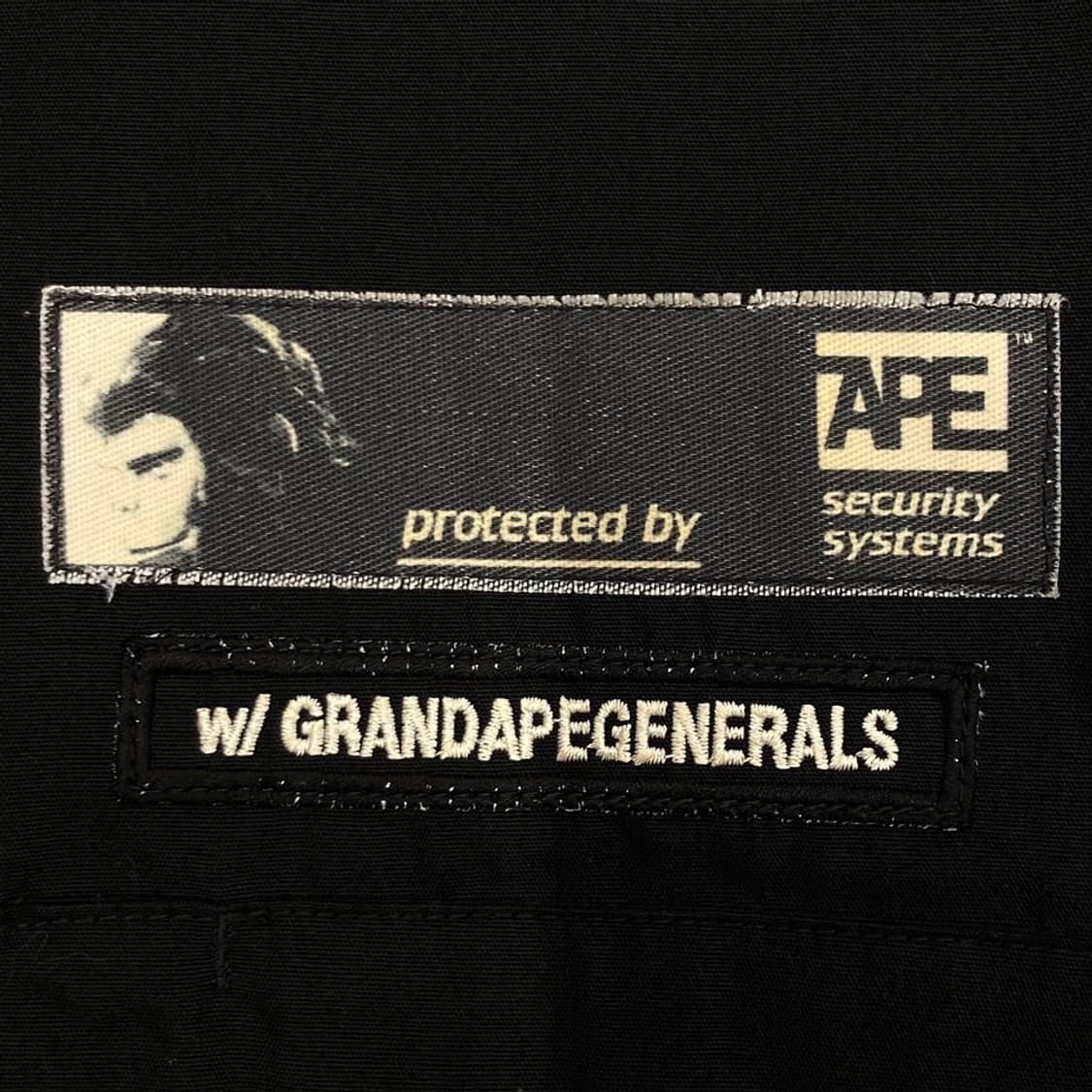 A bathing Ape 90,S 오리지널 패치 워크  상품이미지3
