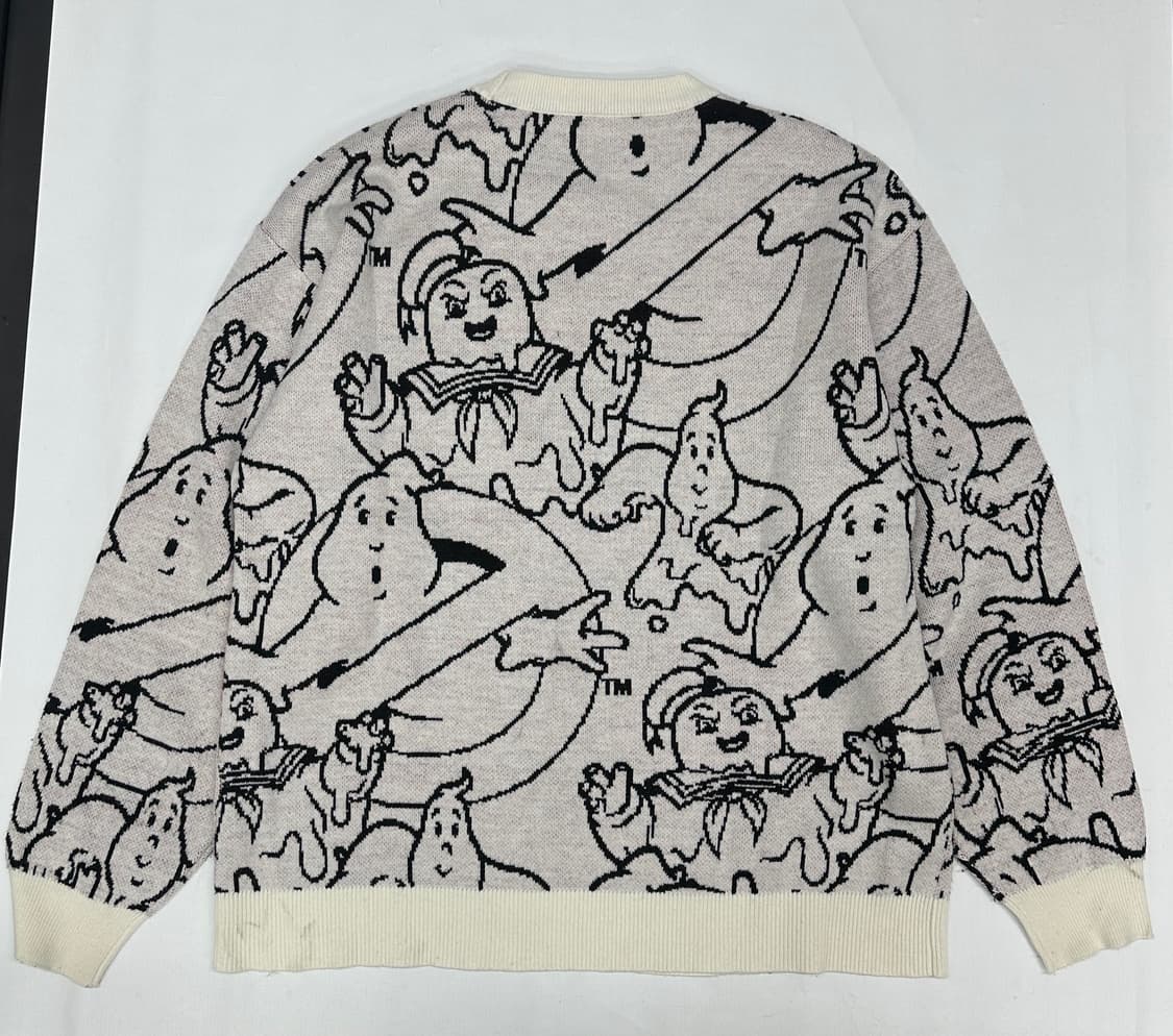 graniph 고스트버스터즈 유령 레어템 캐릭터 니트 스트릿 빈티지 상품이미지3