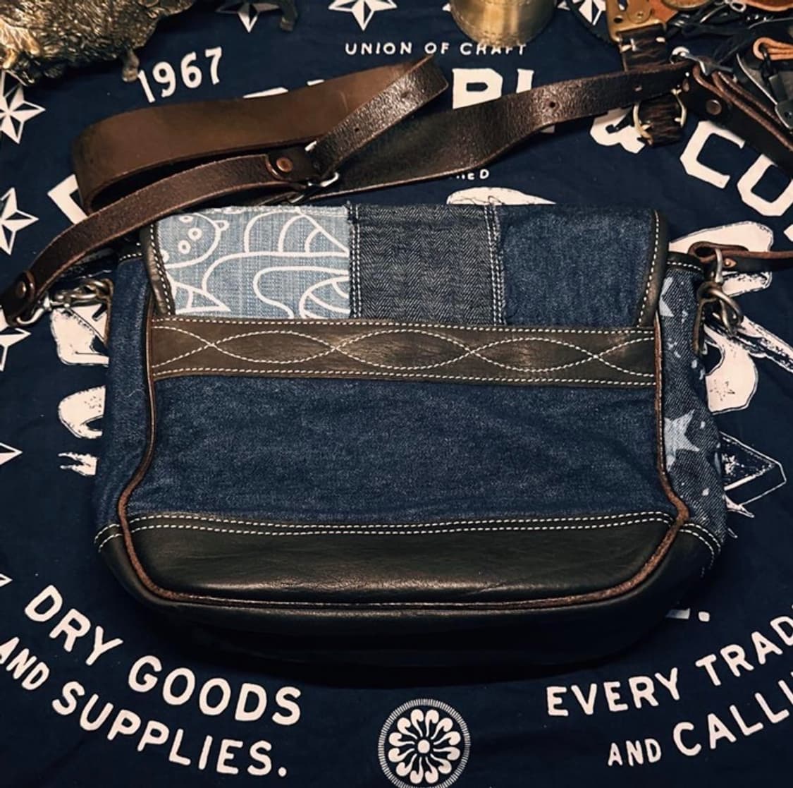 RRL 패치워크 숄더백 상품이미지4