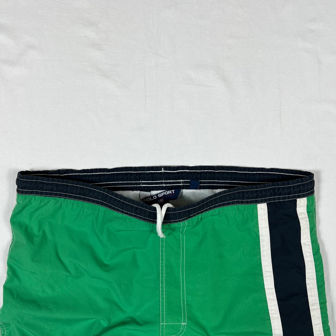 90‘s 폴로스포츠 polo sport 스펠아웃 로고 반바지 상품이미지2