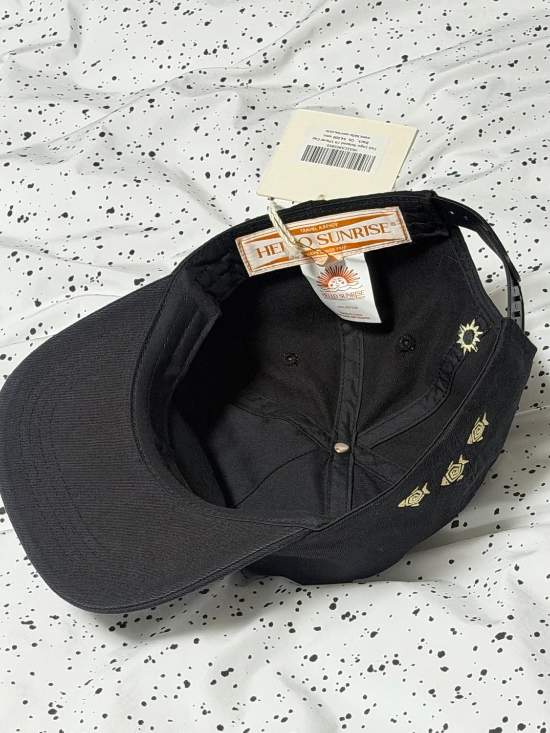 헬로선라이즈 Fish Logo 모자 5패널 상품이미지6