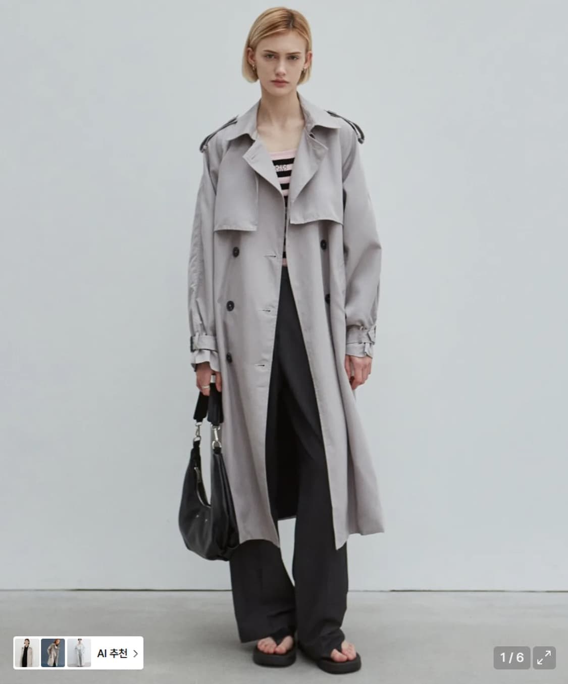 닉앤니콜 트렌치코트 상품이미지1