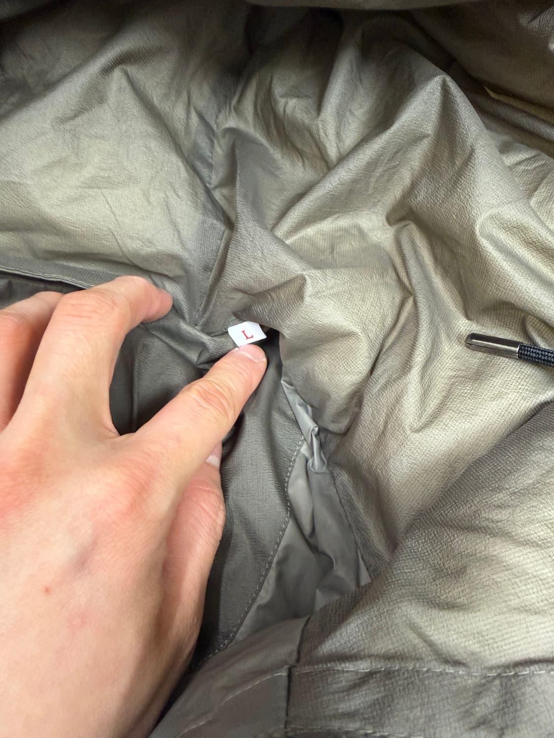 단톤 립스탑 패딩 L 사이즈 상품이미지4