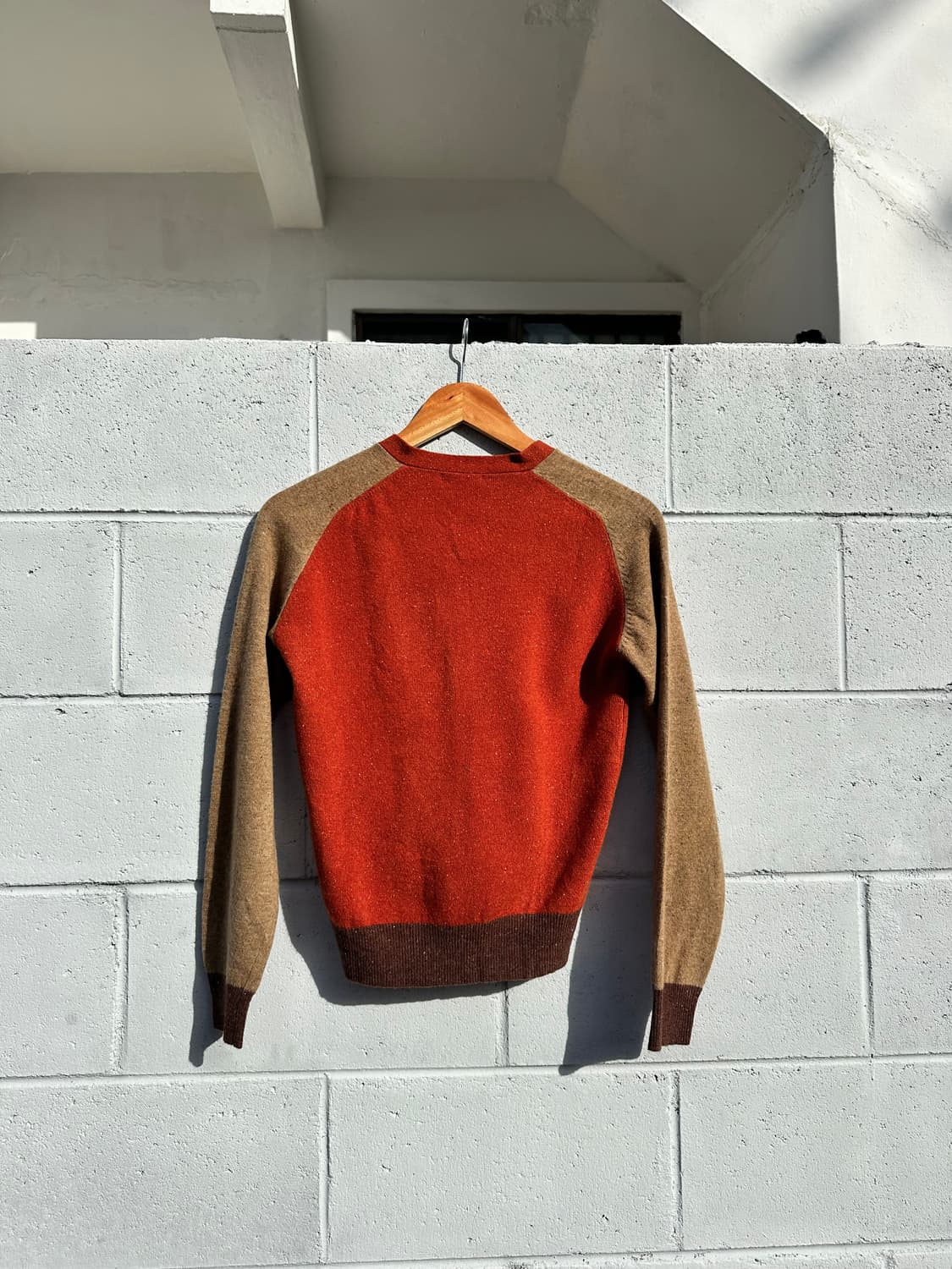 컬러블록 니트 가디건 상품이미지4