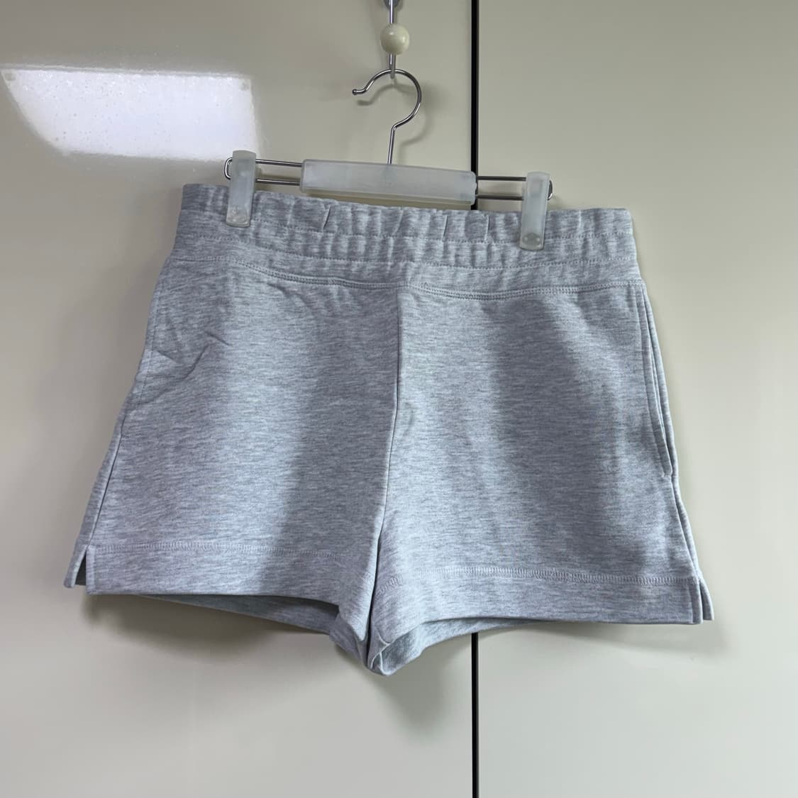 H&M 스웨트 쇼츠 멜란지그레이 S 상품이미지1