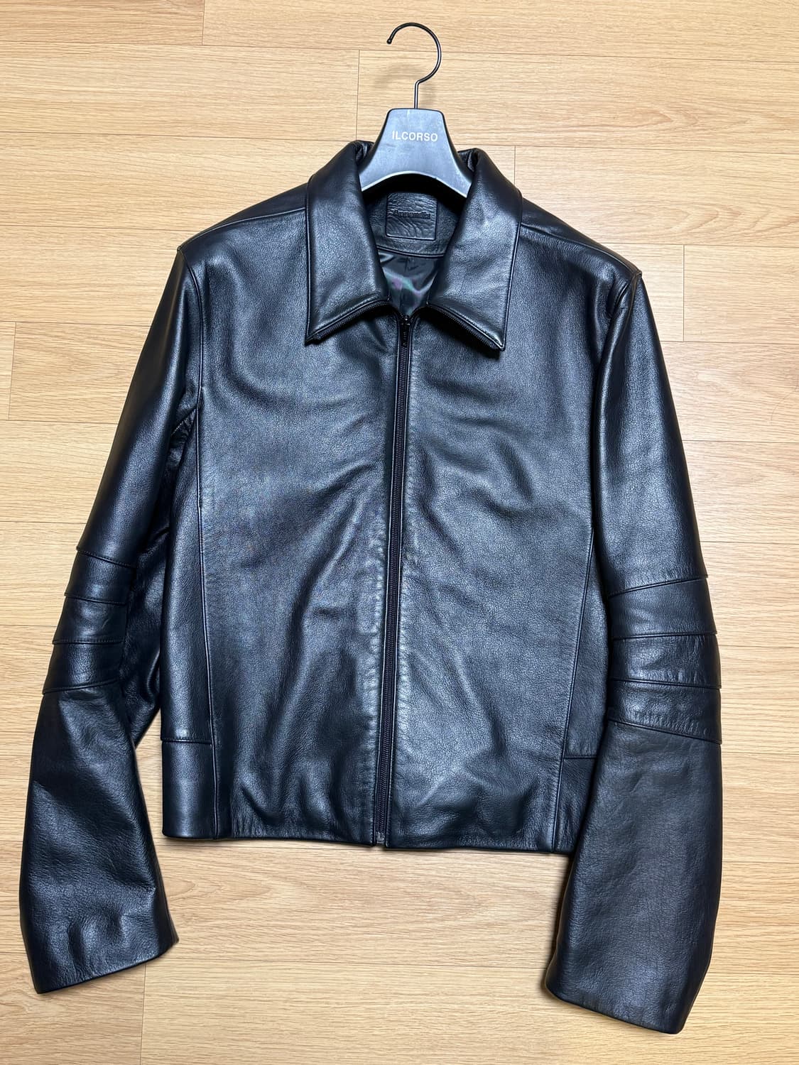[2] 머듈 014 appendix leather jacket black 상품이미지2