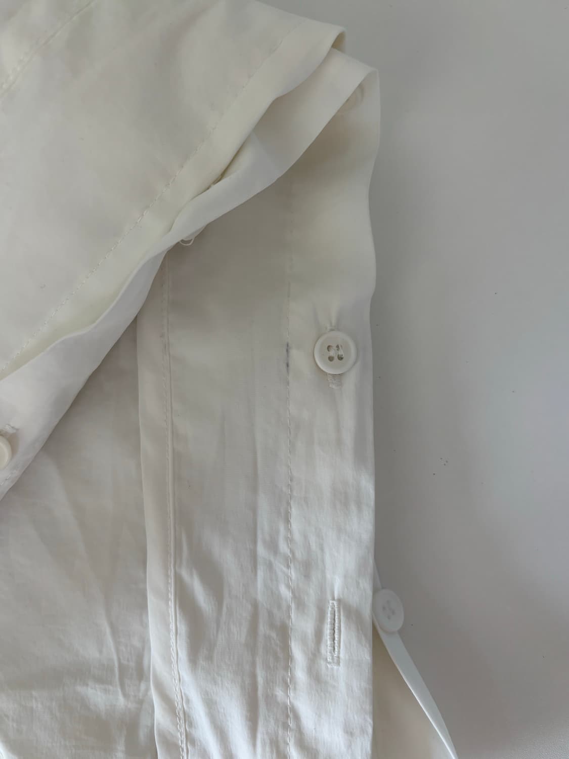 Chest Hole Nylon Shirt 상품이미지3