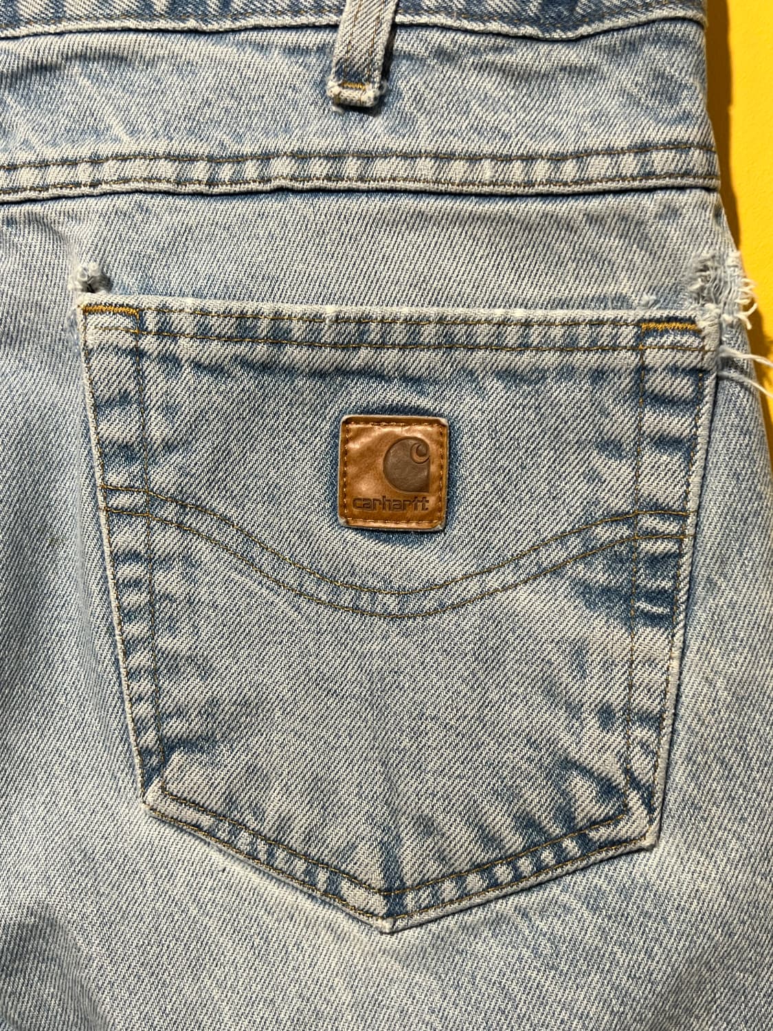 00s 칼하트 디스트레스드 스트레이트 데님 상품이미지8