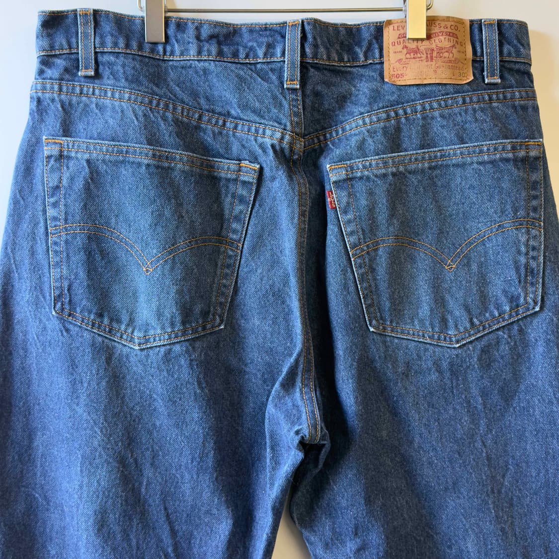90s 리바이스 505 데님팬츠 W38 L30 상품이미지9