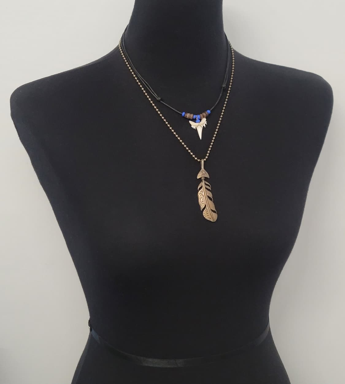 feather necklace set 상품이미지8