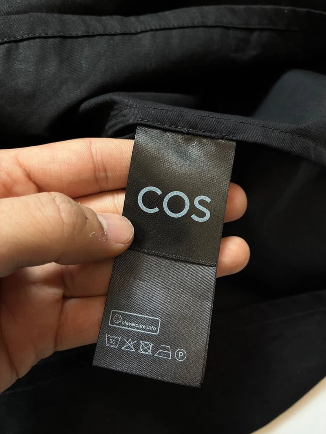 코스 블랙 볼륨 코튼 원피스 PN9412 상품이미지7