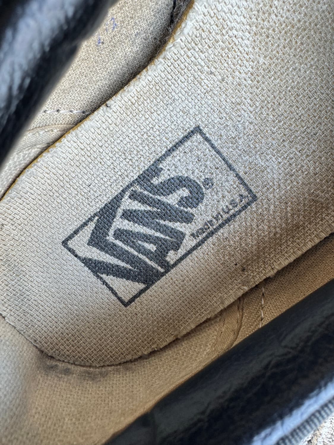 빈티지 반스 마리화나 레드 슬립온 상품이미지5